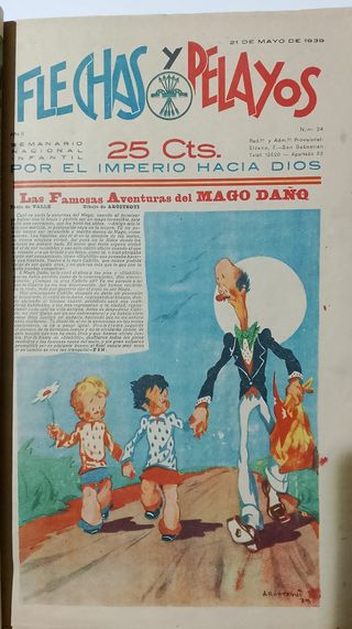 Flechas y Pelayos de 1939 ,1a serie, 1 formato