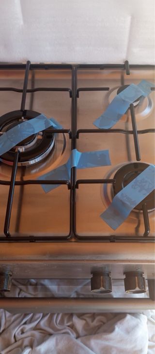 Cocina y horno de gas