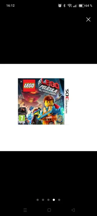 Lote Juegos Nintendo 3DS: Lego, Chibi-Robo