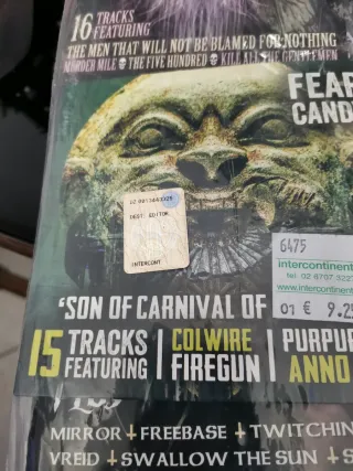 Rivista musica TERRORIZER 2015 con 2 Cd nuova