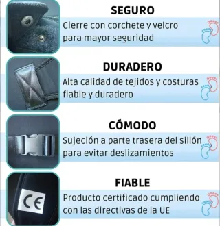 Cinturón seguridad embarazada