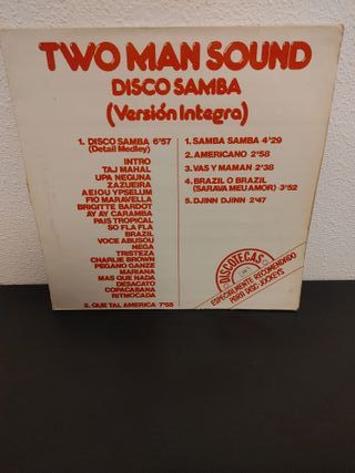 Vinilo LP Two Man Sound - Disco Samba