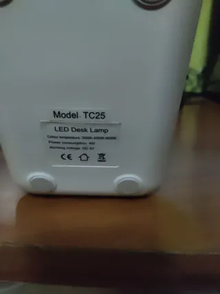 Lámpara Escritorio LED Blanca