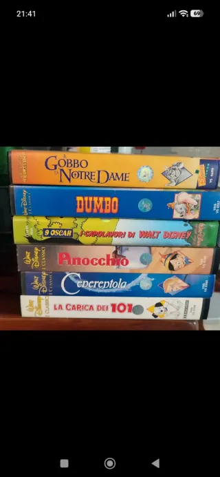 VHS Disney Classici Originali