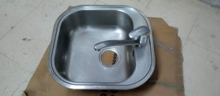 Fregadero de acero inoxidable