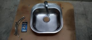 Fregadero de acero inoxidable