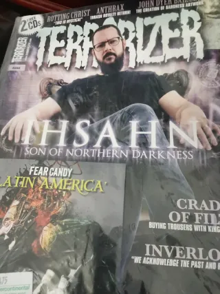 TERRORIZER musica magazine UK 2016 2 cd