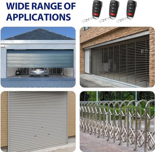 4 Mandos Garaje Universal Clonador 433Mhz