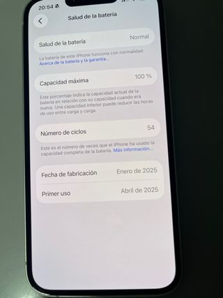 iPhone 16e Blanco 128 GB