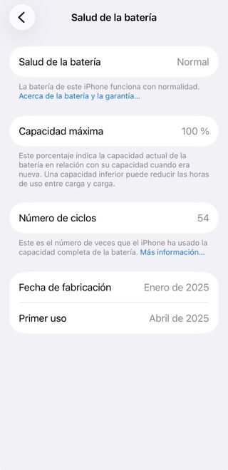 iPhone 16e Blanco 128 GB