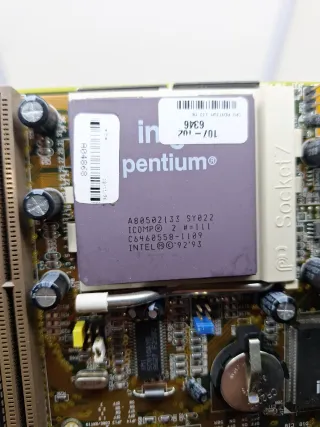 Placa Base Intel Antigua