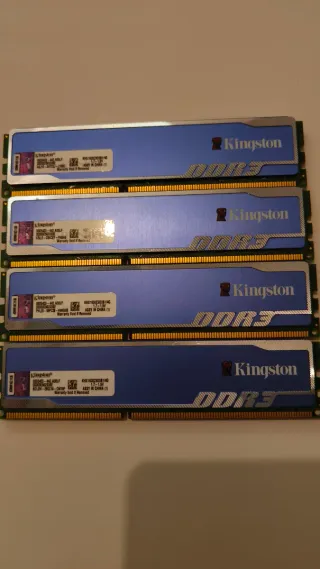 Memoria RAM DDR3 HyperX 16GB (4x4GB)