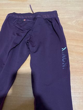 Leggings deportivos degradado morado y rosa