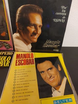 Lote Vinilos Manolo Escobar