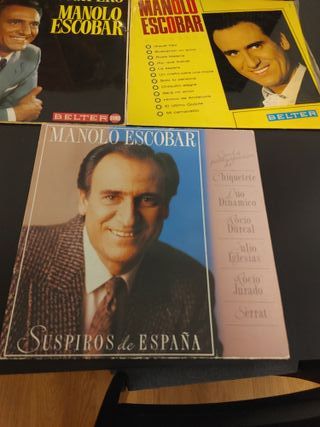 Lote Vinilos Manolo Escobar