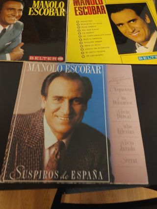 Lote Vinilos Manolo Escobar