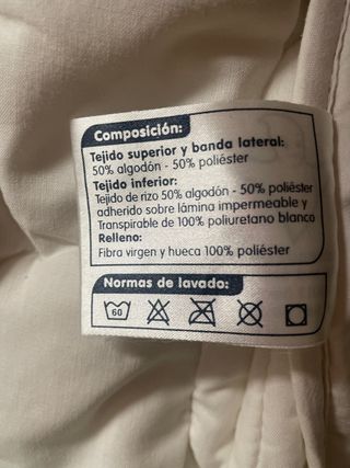 Colchón cuna bebé Soraya muelles fibra coco