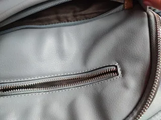 Mochila Parfois gris y marrón