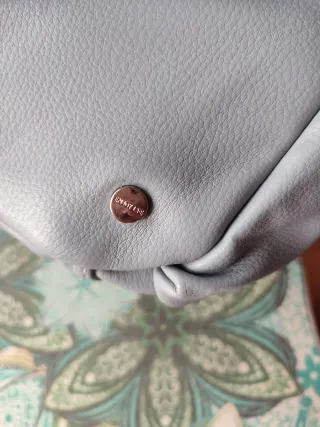 Mochila Parfois gris y marrón