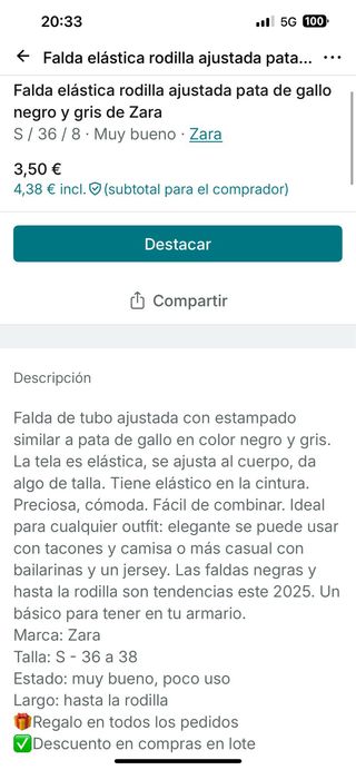 Conjunto di abbigliamento donna 8 capi e occhiali da sole di Zara