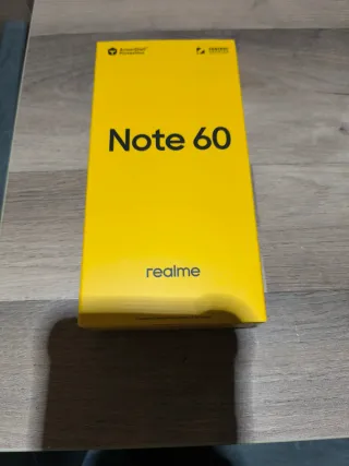 Realme Note 60, 64GB Negro Nuevo