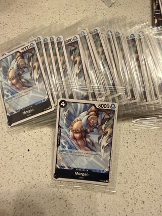 40x Morgan P026 One Piece Card Game Bandai promo
