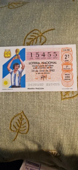 Lote 4 Décimos 1982 - Argentina Campeón 1978
