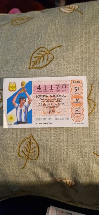 Lote 4 Décimos 1982 - Argentina Campeón 1978