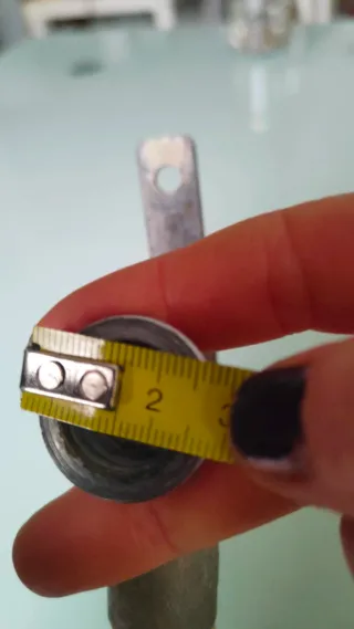 Grifo jardín metálico antiguo llave paso