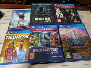 PS4 Slim 1TB + 2 Mandos + 7 Juegos