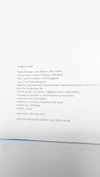 Svabba Clean di Sophie Truedsson