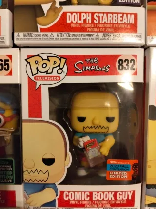 Funko Pop! The Simpsons Comic Book Guy 832