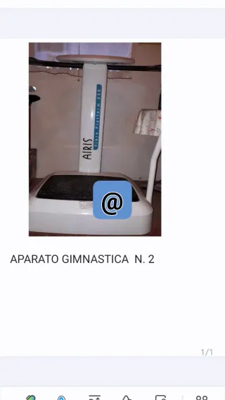 Aparato de Gimnasia Vibro Platform AIRIS 550
