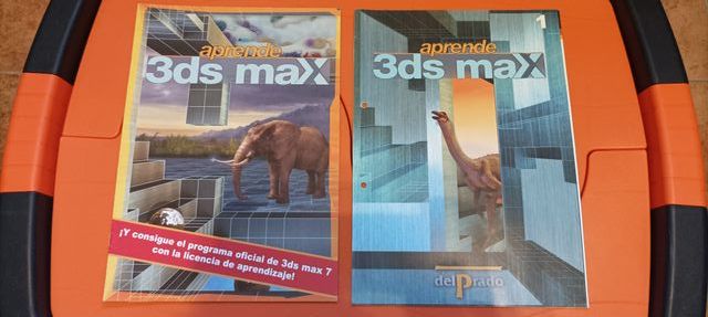 Lote 2 CDs Curso 3ds Max 7 Ediciones del Prado