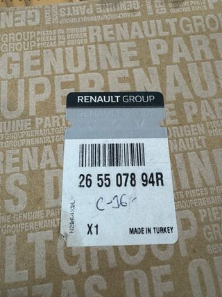 Piloto trasero Renault Captur