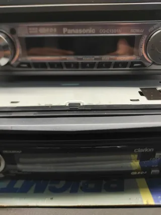 Lote 4 radios de coche