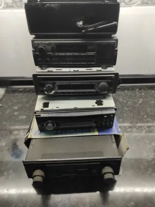 Lote 4 radios de coche