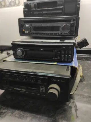 Lote 4 radios de coche