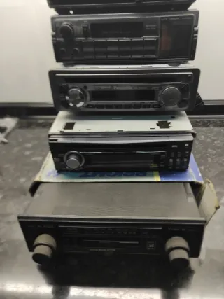 Lote 4 radios de coche