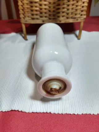 Bote Frasco Farmacia Antiguo Opalina s.XIX-XX