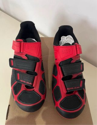 Zapatos Ciclismo Pearl Izumi Rojo/Negro