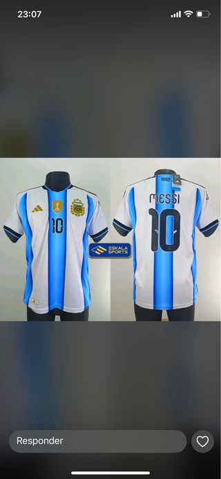 Camiseta Adidas Messi 10 Argentina