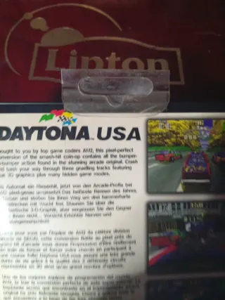 Videojuego Sega Saturn Daytona USA