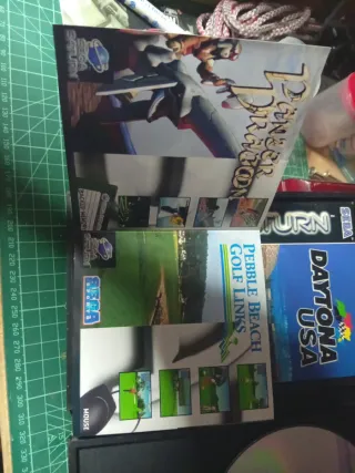 Videojuego Sega Saturn Daytona USA