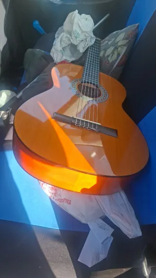 Guitarra Clásica Madera Natural