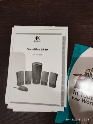 Altavoces Logitech SoundMan SR-30