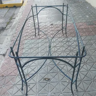 Estructura mesa metal exterior/interior