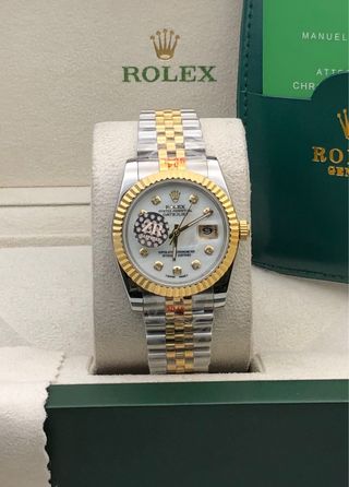 Rolex Oyster Perpetual Datejust Oro y Plata
