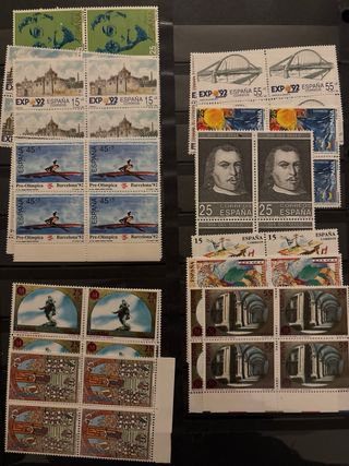 2.000 sellos nuevos de España