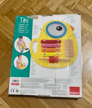 Xilófono Tiki Musical 3 en 1 Goula
